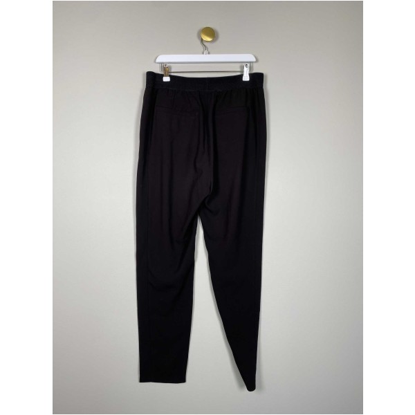 Custommade str. 42 <br/> sorte bukser med elastisk linning - Image 3
