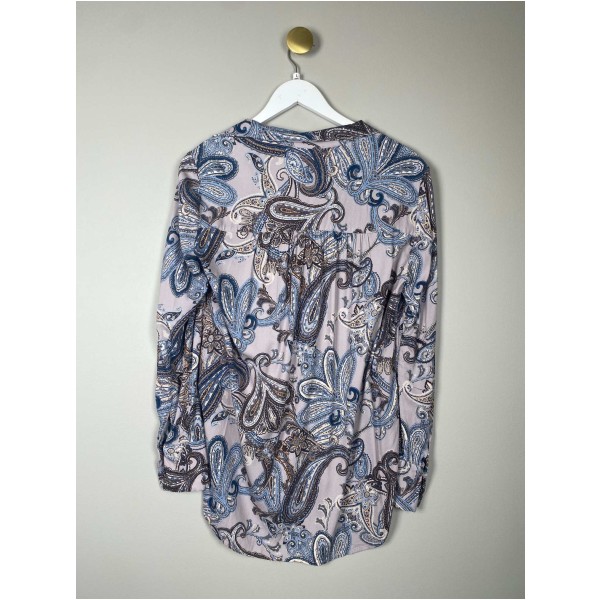 Dea Kudibal str. L <br/> lilla-mønstret bluse - Billede 3