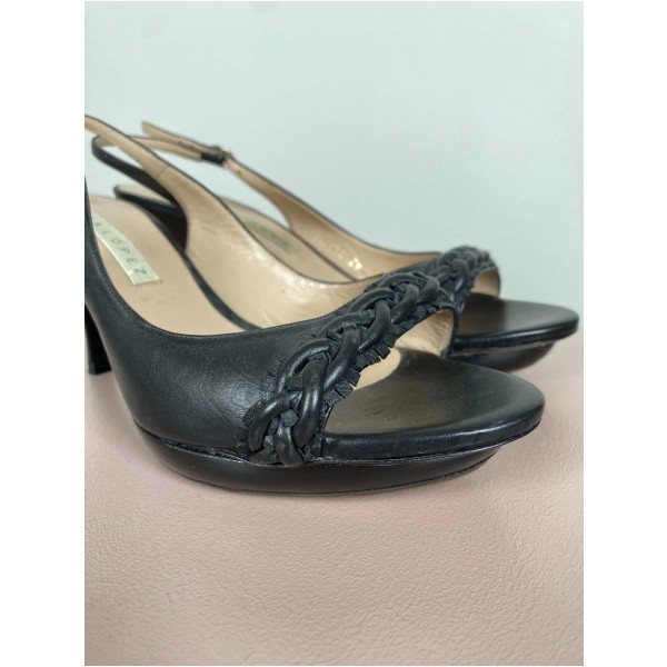 Pura Lopez str. 39 <br/> sort stilet - Image 4