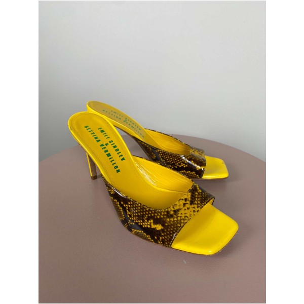 Emili Sindlev & Bettina Vermillon str. 38 <br/> gul stilet - Image 4