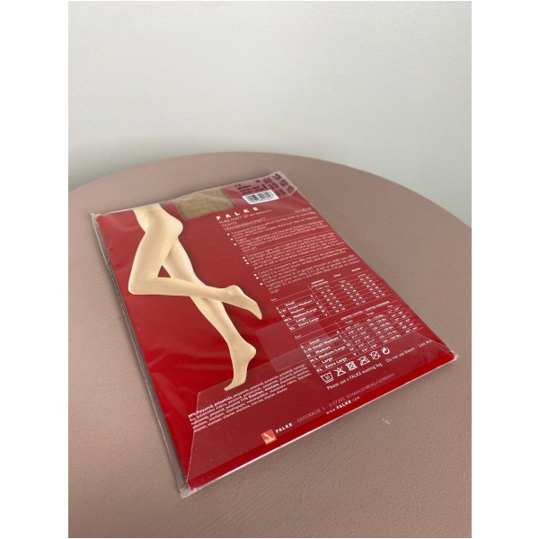 Falke str. S <br/> pure matt nylonstrømper - Billede 2