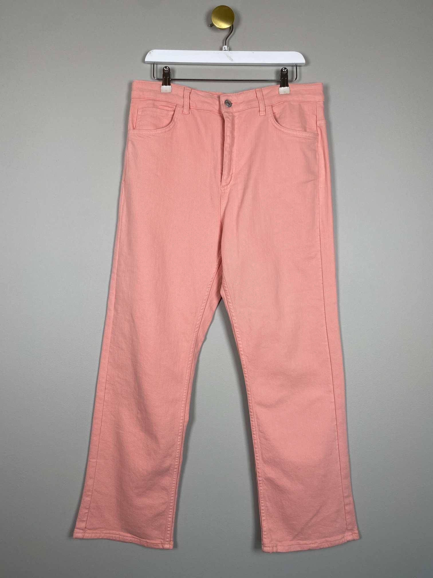 Basic Apparel str. L <br/> fersken jeans