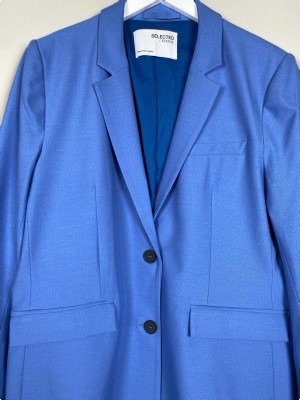 Selected Femme str. 40 <br/> blå blazer