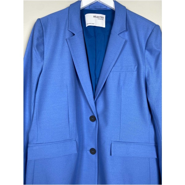 Selected Femme str. 40 <br/> blå blazer - Image 2