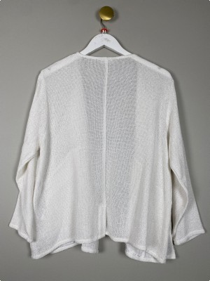 Masai str. M <br/> hvid cardigan