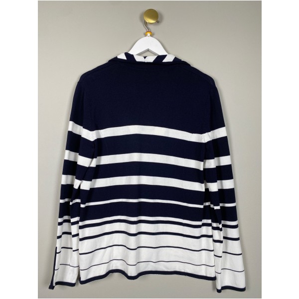 Peter Hahn str. M <br/> stribet cardigan - Image 3