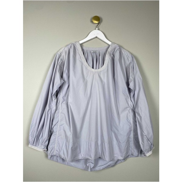 Hunkyddry str. S/M <br/> blå oversized skjorte