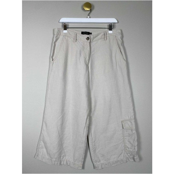 Créton 38 <br/> beige trekvart bukser