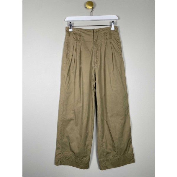 Zara str. S <br/> khakifarvet bukser