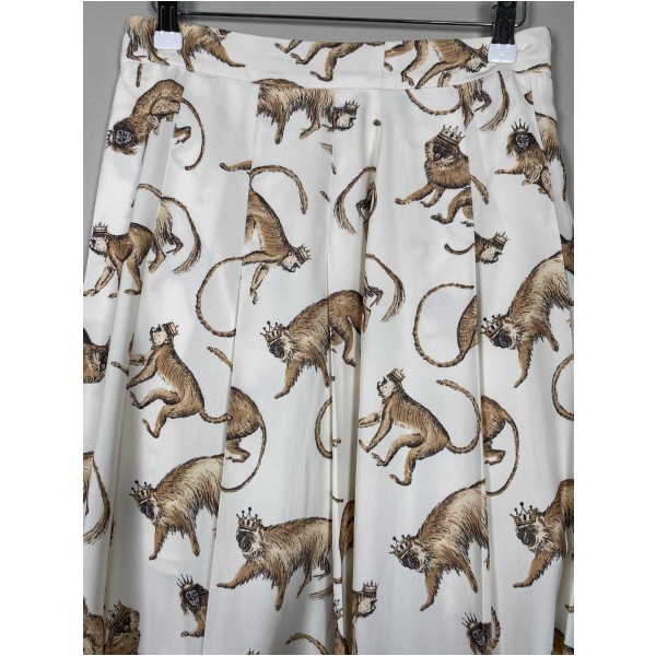 H&M str. 38 <br/> nederdel med aber - Image 2