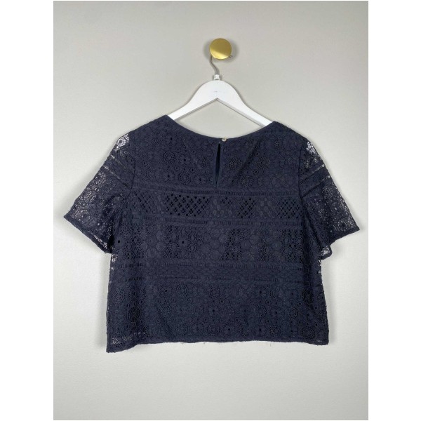 Tommy Hilfiger str. S <br/> sort blonde t-shirt - Billede 4