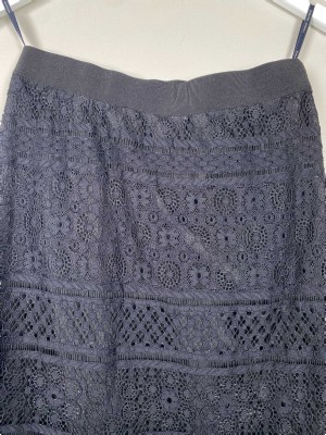 Tommy Hilfiger str. S <br/> sort blonde nederdel