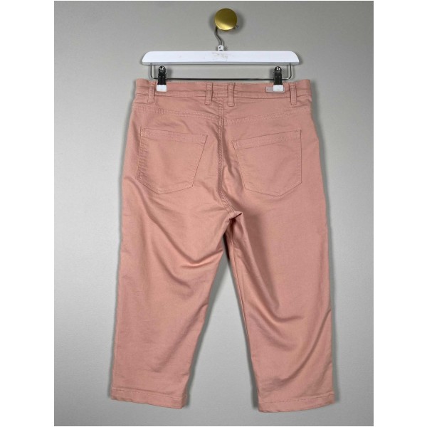 Merrytime str. 40 <br/> rosa capri jeans - Billede 3