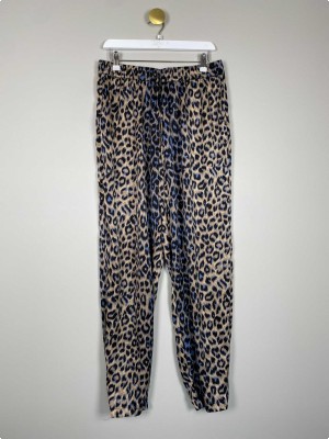 Prepair str. XL <br/> bukser med leopardprint
