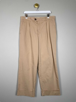 Mos Mosh str. 30 <br/> brune bukser med brede ben