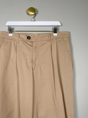 Mos Mosh str. 30 <br/> brune bukser med brede ben