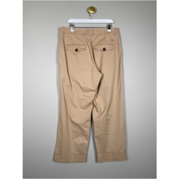 Mos Mosh str. 30 <br/> brune bukser med brede ben - Image 3