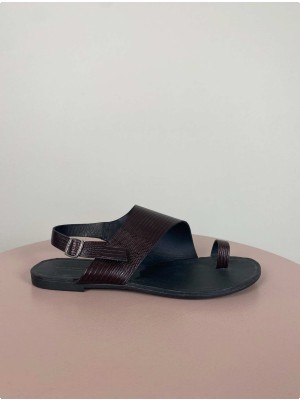Vagabond str. 37 <br/> mørkebrun sandal