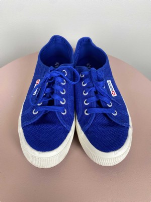 Superga str. 38 <br/> blå sneakers