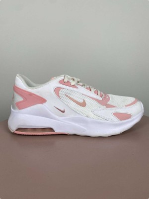 Nike str. 42 <br/> hvide/lyserøde sneakers