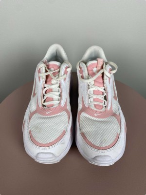 Nike str. 42 <br/> hvide/lyserøde sneakers