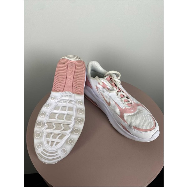 Nike str. 42 <br/> hvide/lyserøde sneakers - Image 4