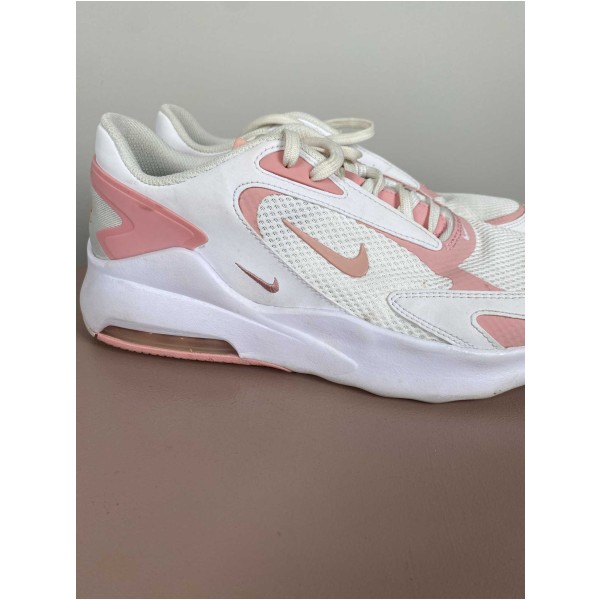 Nike str. 42 <br/> hvide/lyserøde sneakers - Image 3