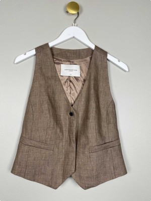 Copenhagen Muse str. S <br/> brun vest