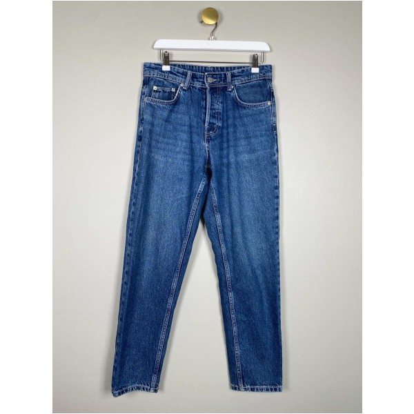 Zara str. 36 <br/> blå jeans
