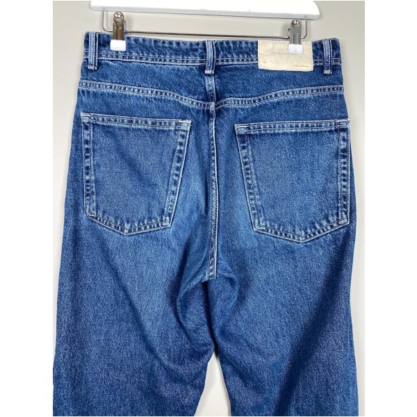 Zara str. 36 <br/> blå jeans - Billede 4