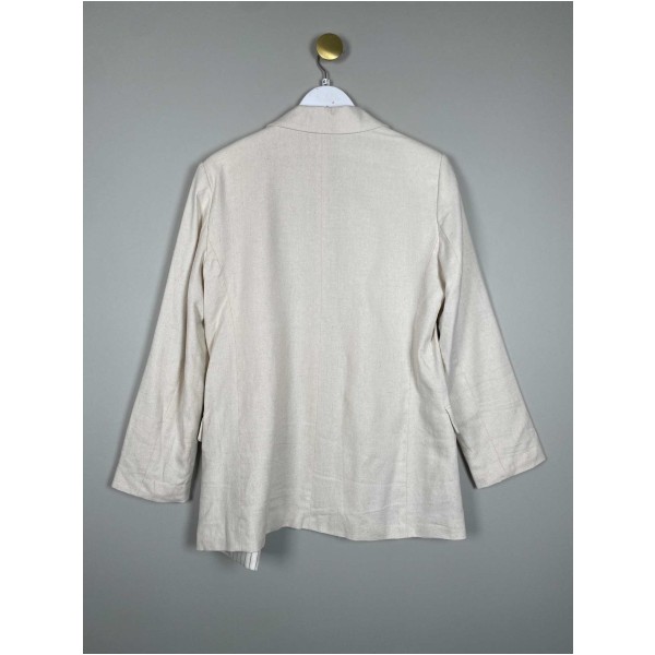 Stradavarius str. 40 <br/> råhvid blazer - Image 3