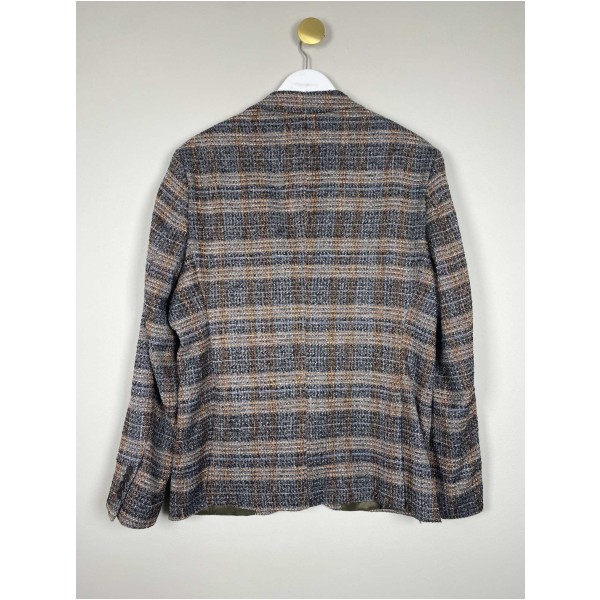 2Blind2C str. 50 <br/> gråmønstret blazer - Image 3