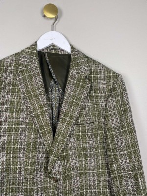 2Blind2C str. 50 <br/> grøn blazer