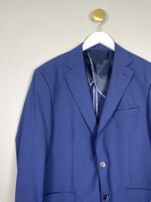 2Blind2C str. 50 <br/> blå blazer