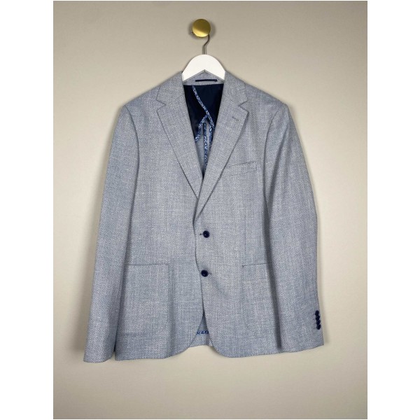 2Blind2C str. 50 <br/> lysblå blazer