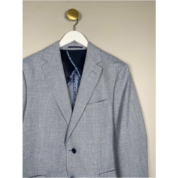 2Blind2C str. 50 <br/> lysblå blazer - Image 2