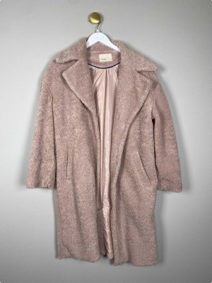 Leveté Room str. S <br/> rosa frakke i teddy