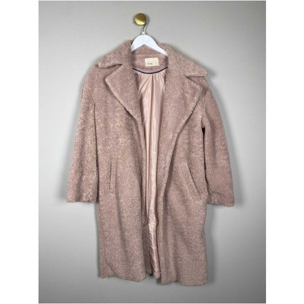 Leveté Room str. S <br/> rosa frakke i teddy