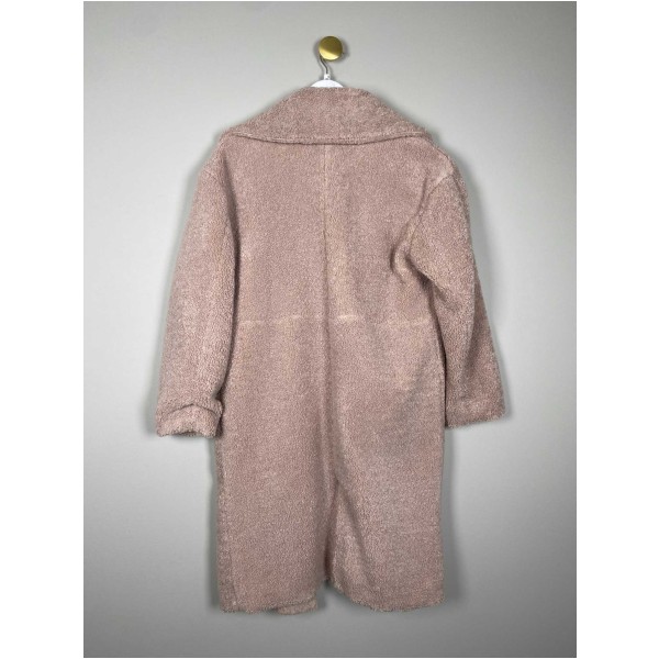 Leveté Room str. S <br/> rosa frakke i teddy - Image 3