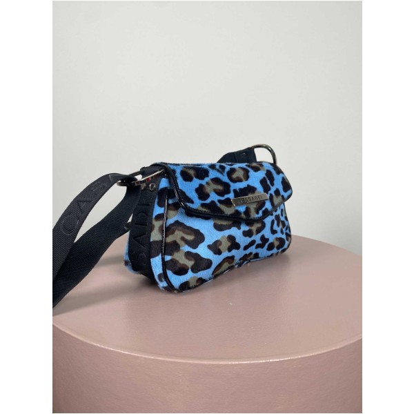 Casadei <br/> skuldertaske med leopardmønster - Billede 2