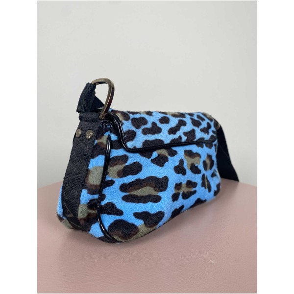 Casadei <br/> skuldertaske med leopardmønster - Billede 3