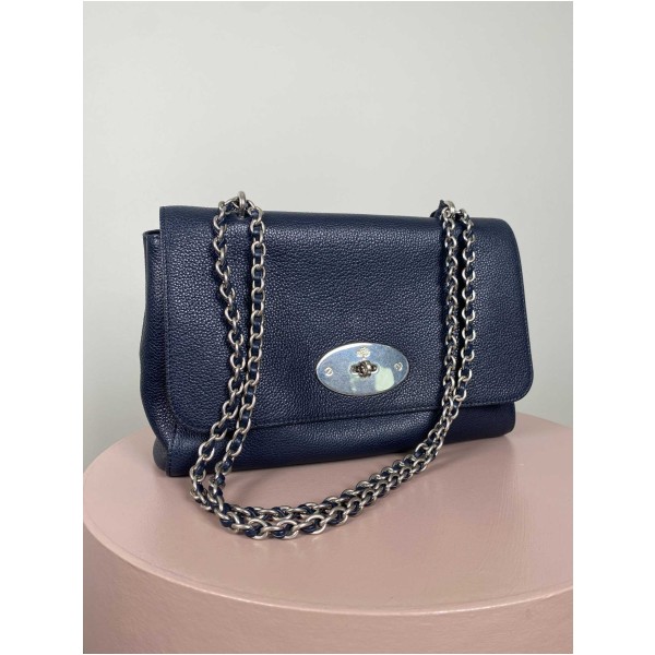 Mulberry Lily Night Sky, medium dark blue