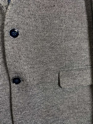 Garant str. L <br>grånistret blazer