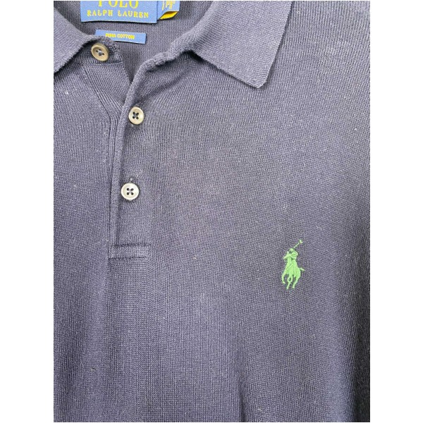 Ralph lauren navy strik med krave - Image 2