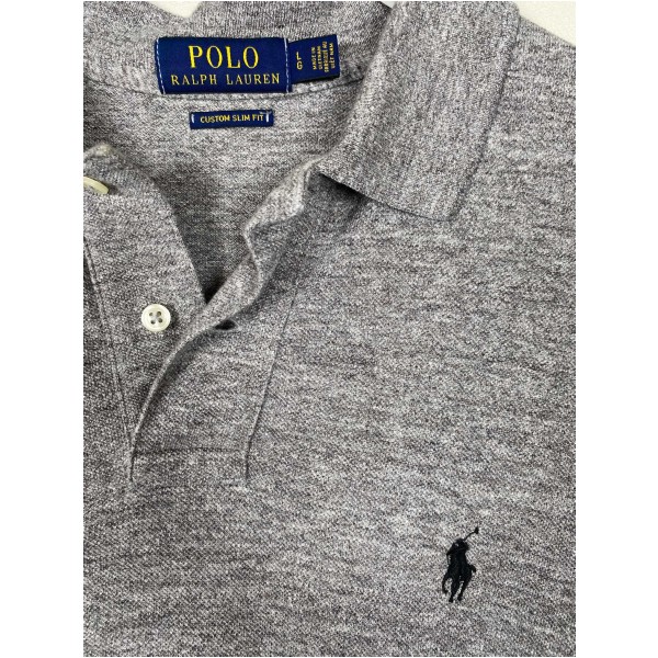 Ralph lauren polo shirt i grå - Billede 2