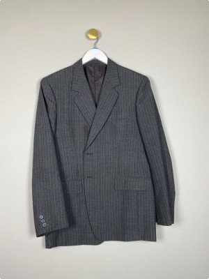 Louis's Collection str. L <br>nålestribet blazer