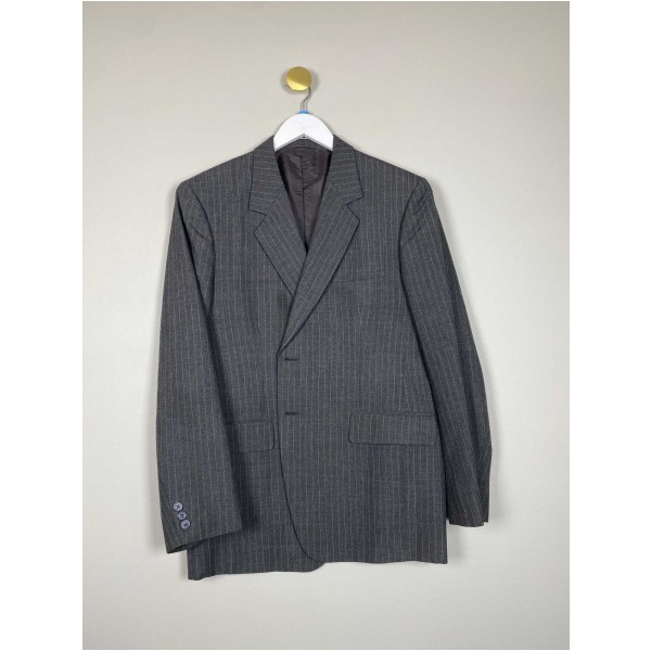 Louis's Collection str. L <br>nålestribet blazer