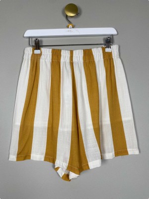 Dixie stribet shorts str. S