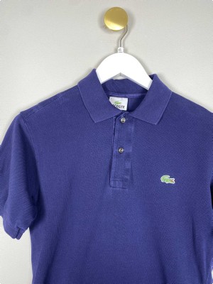 Lacoste str. XS <br/> blå polo