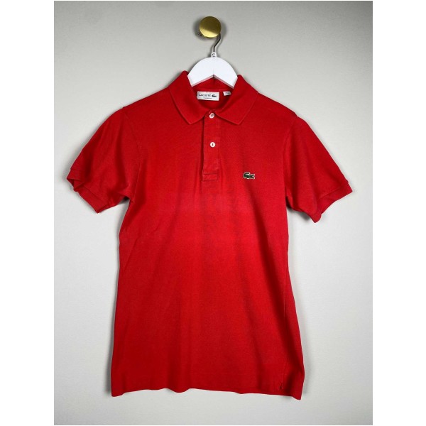 Lacoste str. XS <br/> rød polo, classic fit